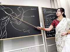 Indian Fitness Trainer Instruct Hardcore Lovemaking Exercises