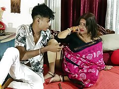 Indian Fresh Stepmom First romp with Teenie Son! Super-hot Hardcore romp